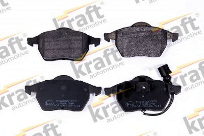 KRAFT AUTOMOTIVE 6000375 -  Комплект тормозных колодок, дисковый тормоз